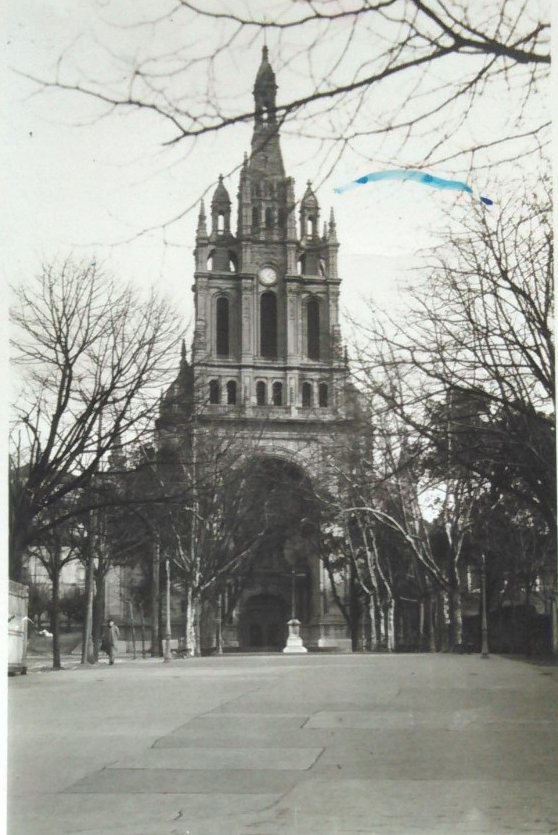 Basílica de Begoña (circa 1940). Font Pinterest