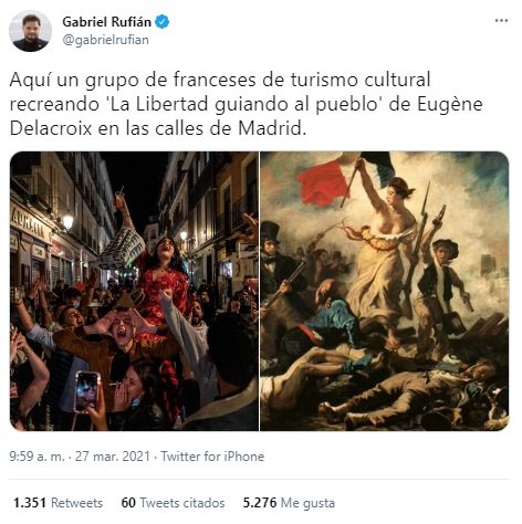 Gabriel Rufian Madrid Ayuso TUIT