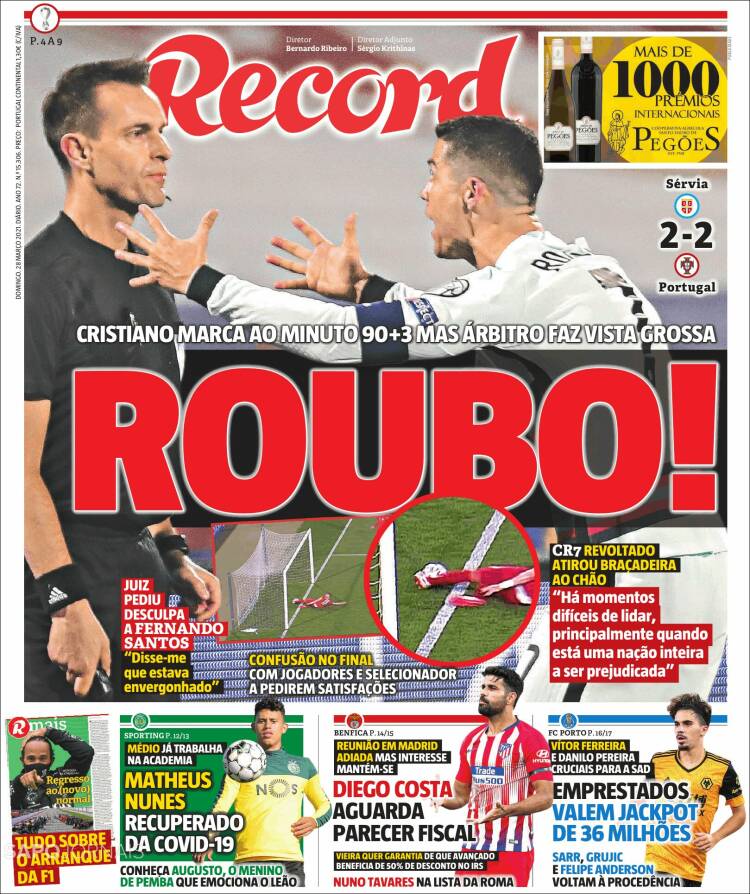 portada record var portugal