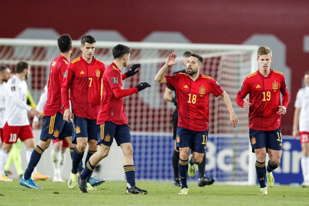 españa georgia jordi alba EFE