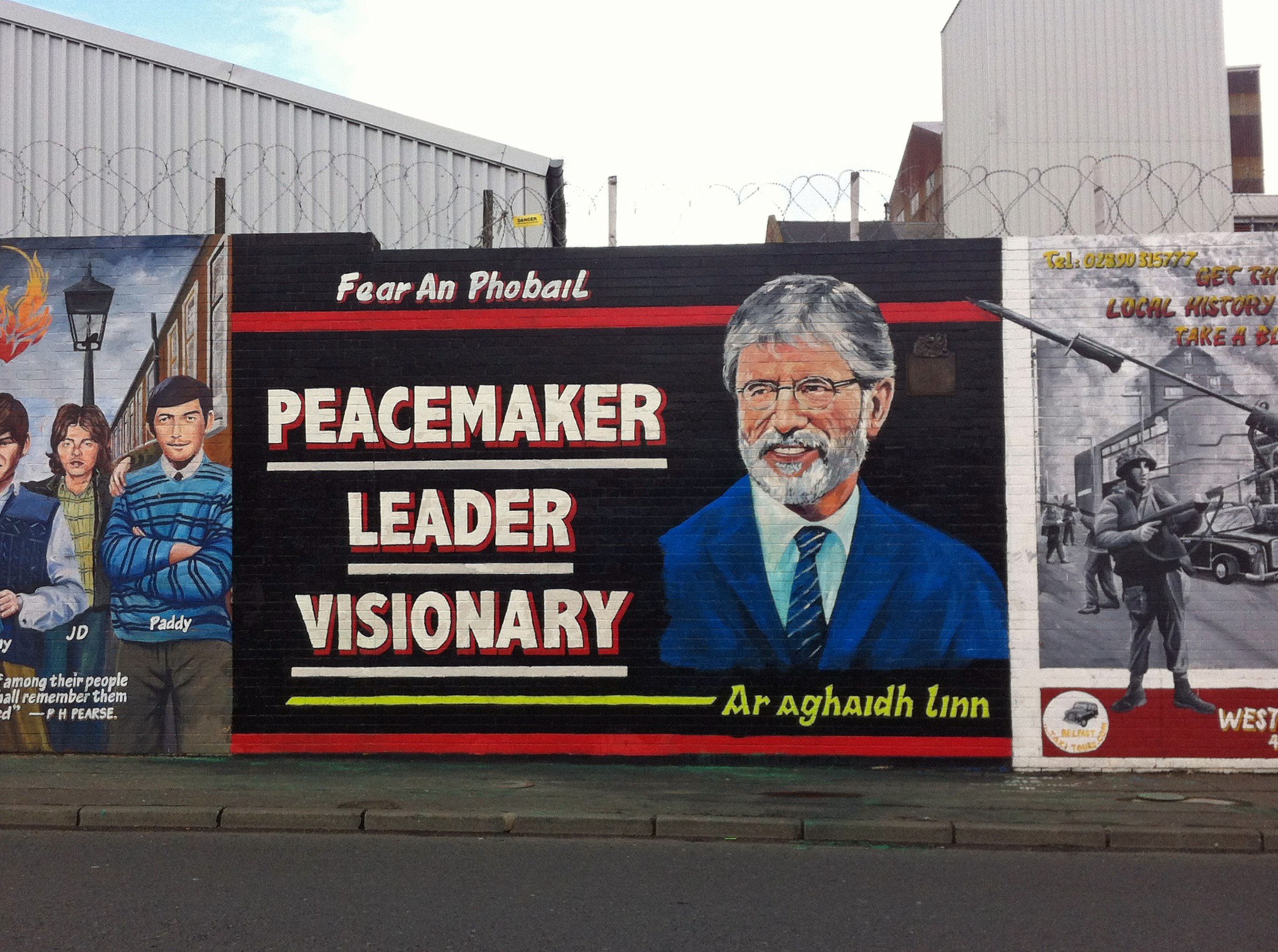 Gerry Adams mural (Keith Ruffles) (1)