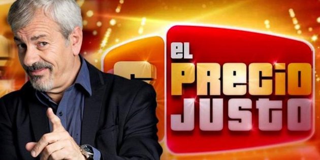 Carlos Sobera El Precio Justo Telecinco