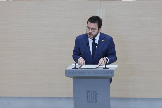 Debate investidura pere aragonès Sergi Alcàzar
