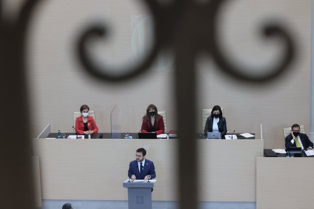 Debate investidura pere aragonès Sergi Alcàzar