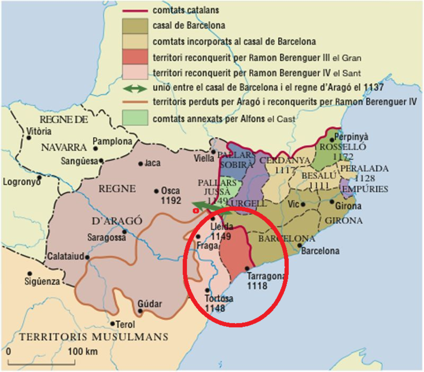 La conquista de la Catalunya Nova