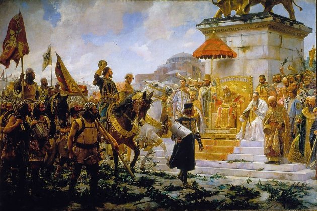 Entrada de Roger de Flor en Constantinopla
