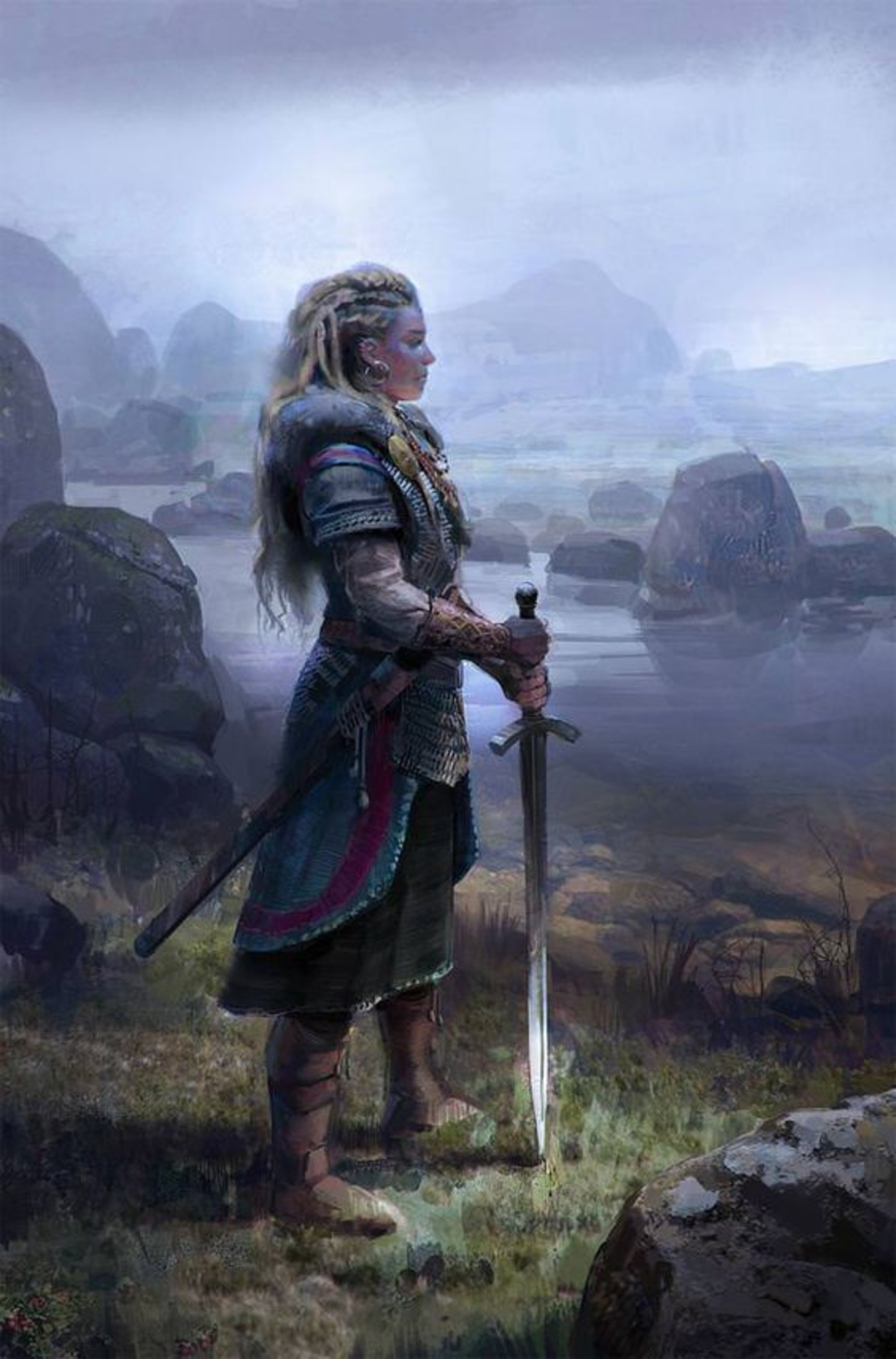 La vikinga Freydis Eiriksdóttir, la primera europea que pisó América