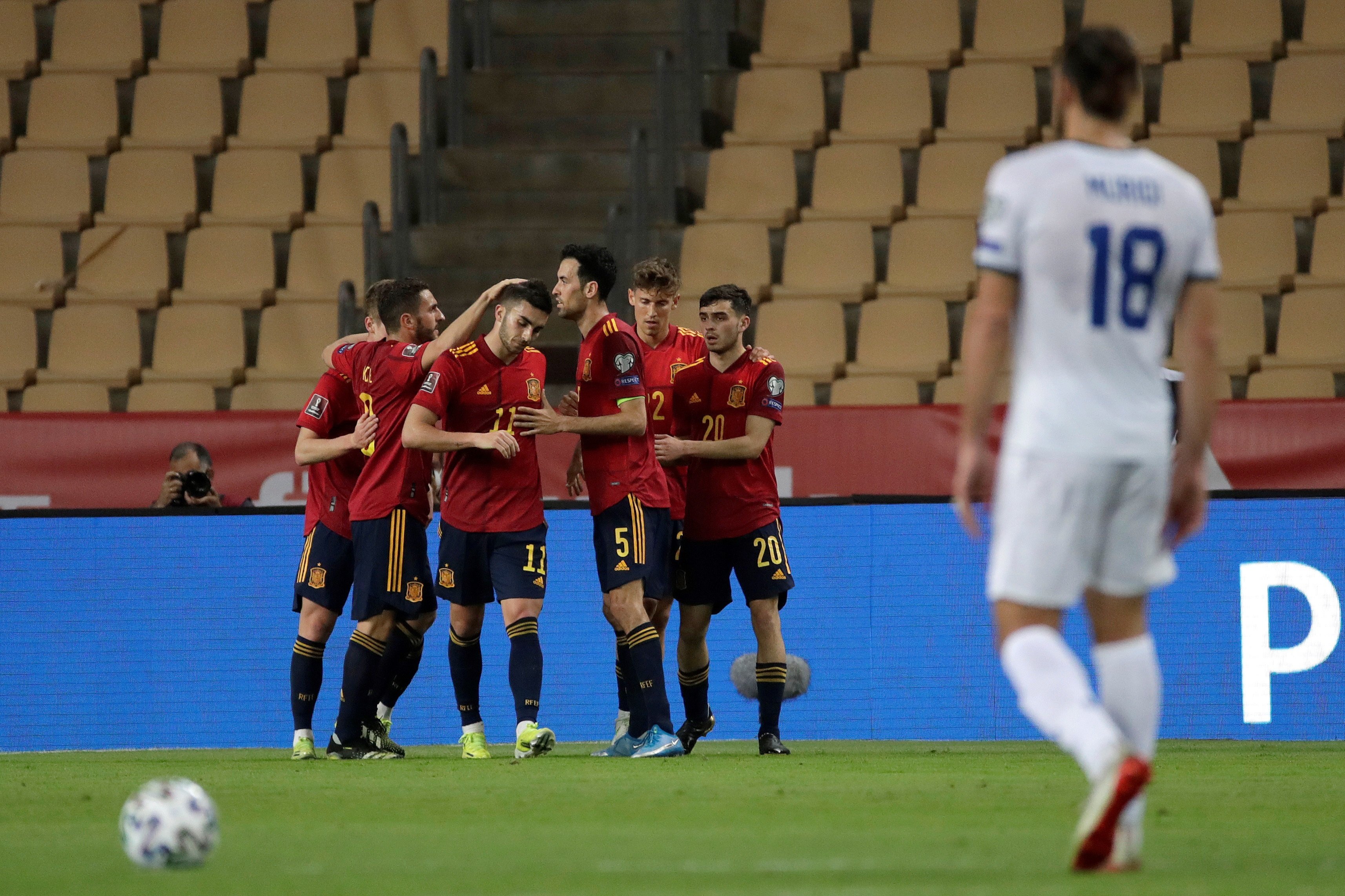 La selecció espanyola supera Kosovo i Espanya queda en evidència (3-1)