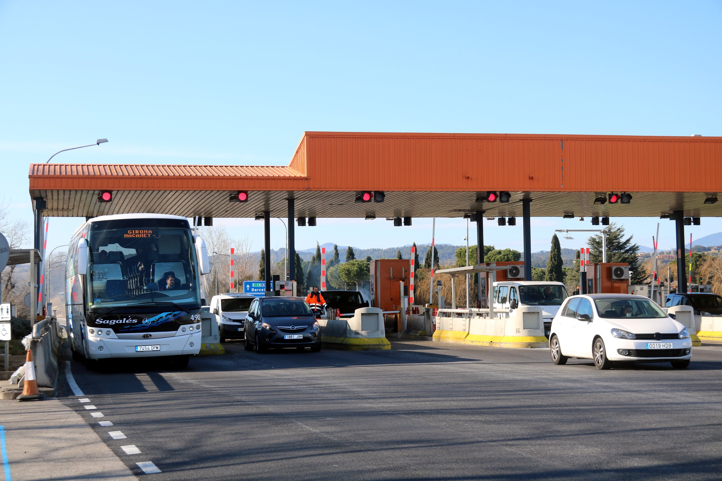 Abertis abre en la Roca el primer peaje sin barreras