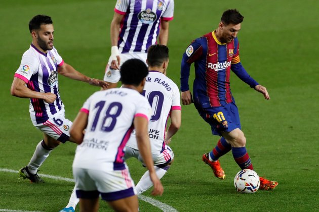 Barça Valladolid Messi EFE