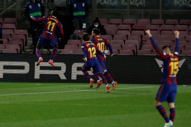 barça valladolid celebración gol EFE