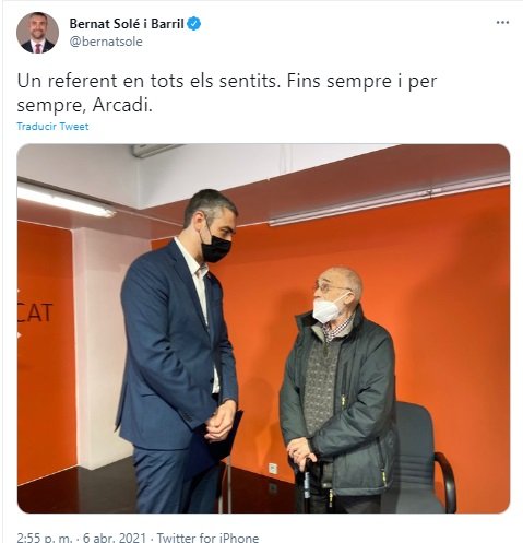 Bernat Solé Artadi TUIT