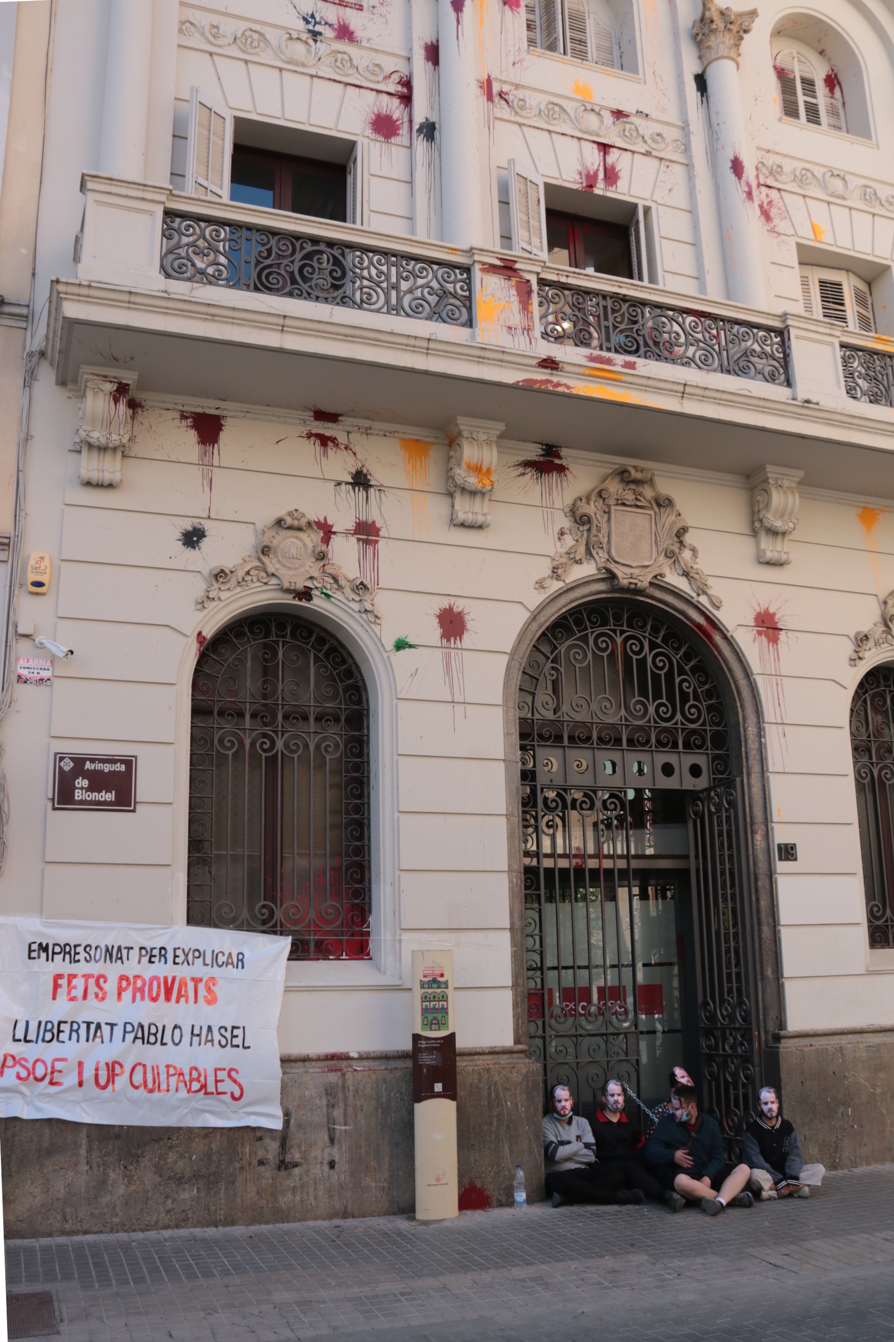 pintadas suyo psc lleida - acn