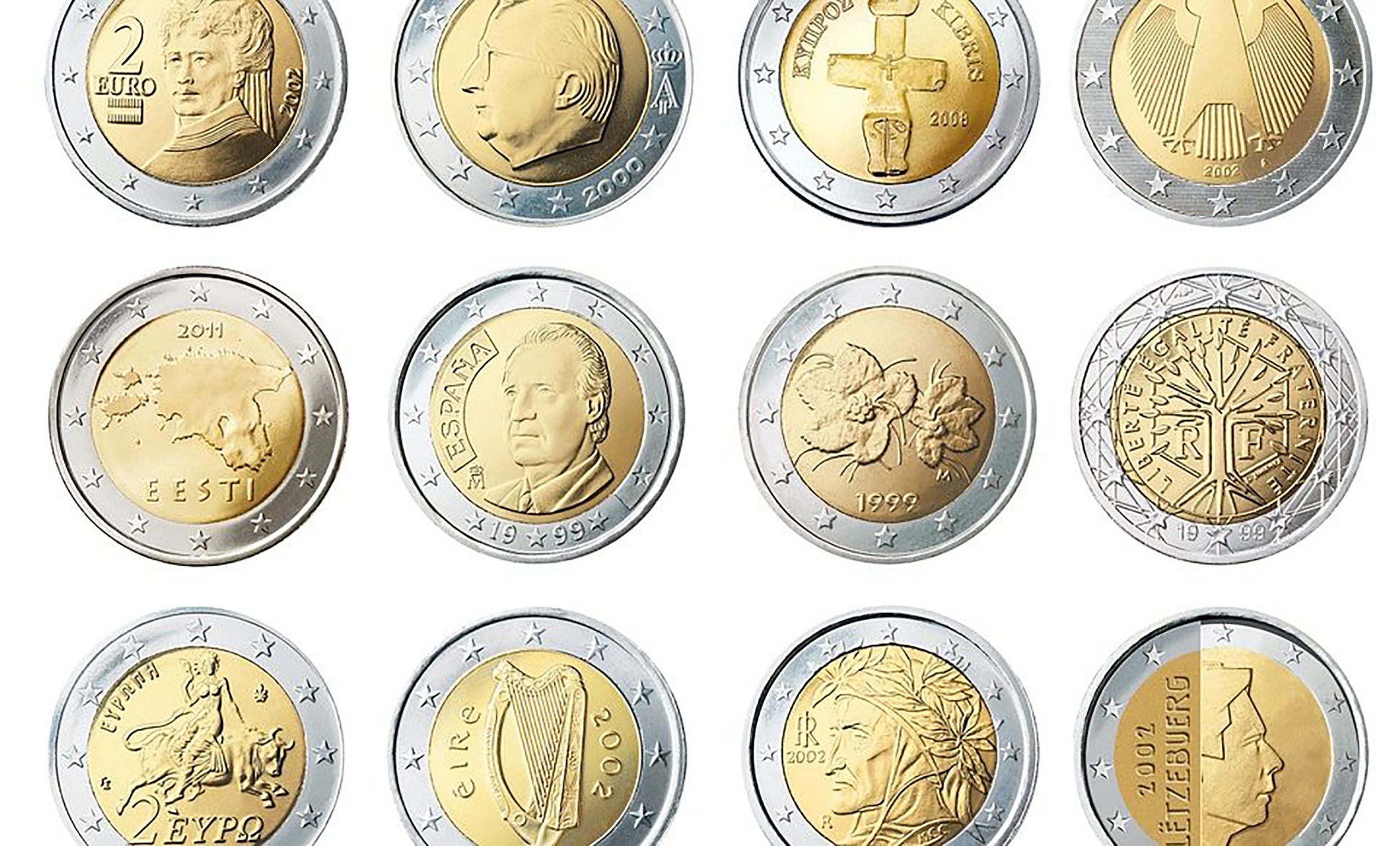 Monedas De 2 Euros Raras VF Or VOSTFR Esam Solidarity Mar 2023