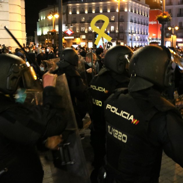 policia carrega madrid ACN