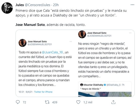 tuit contra jose manuel soto