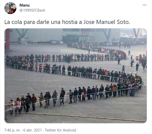 tuit contra jose manuel soto 2