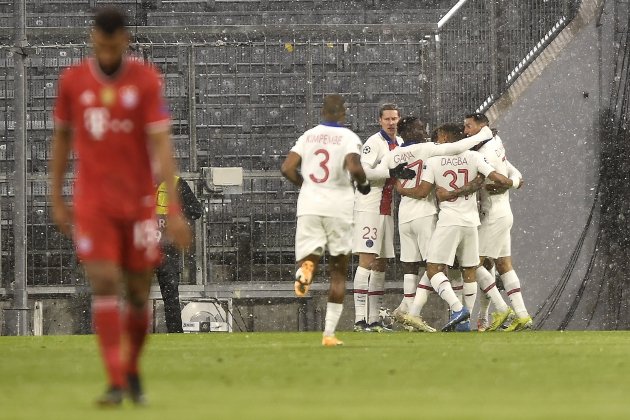 Celebracion gol PSG Bayern Champions EFE