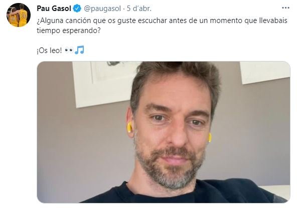 Pau Gasol cançó