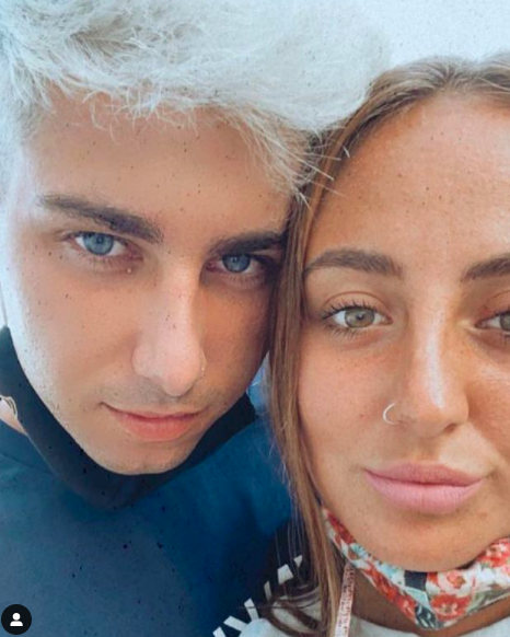 Rocío Flores y su novio Manuel Bedmar, Instagram