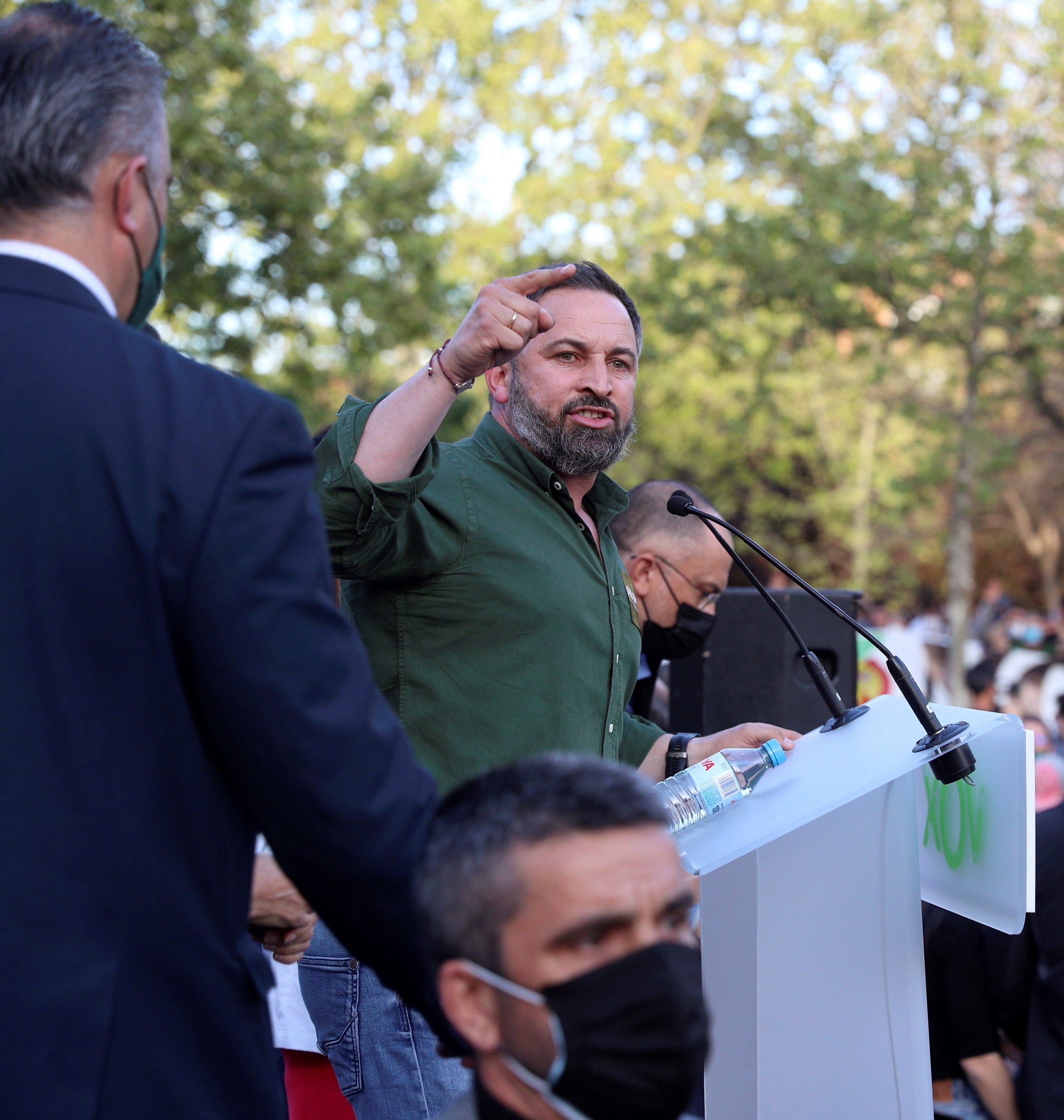 La policia responsabilitza Abascal de la violència a Vallecas