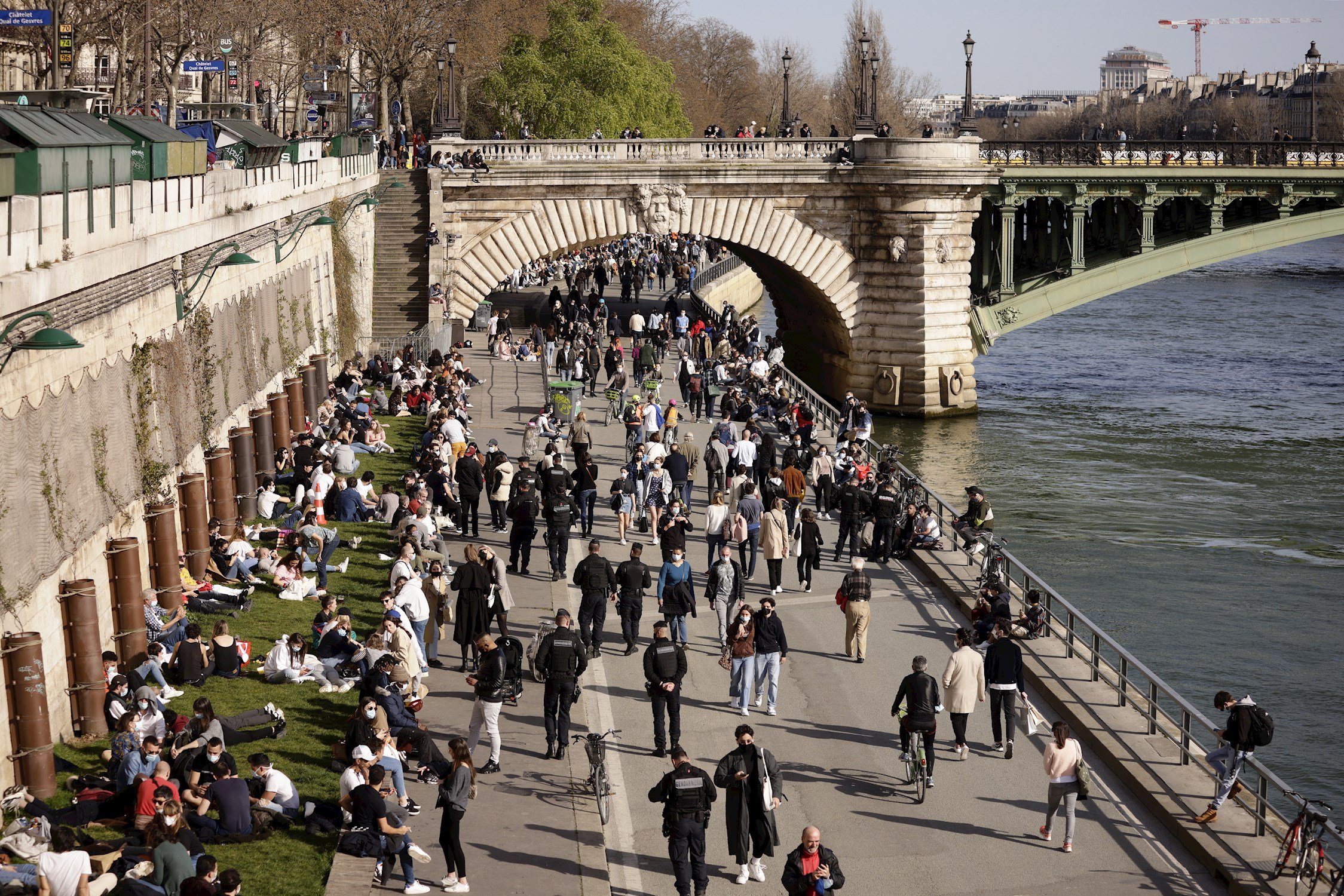 Sena París contagios covid Francia / EFE