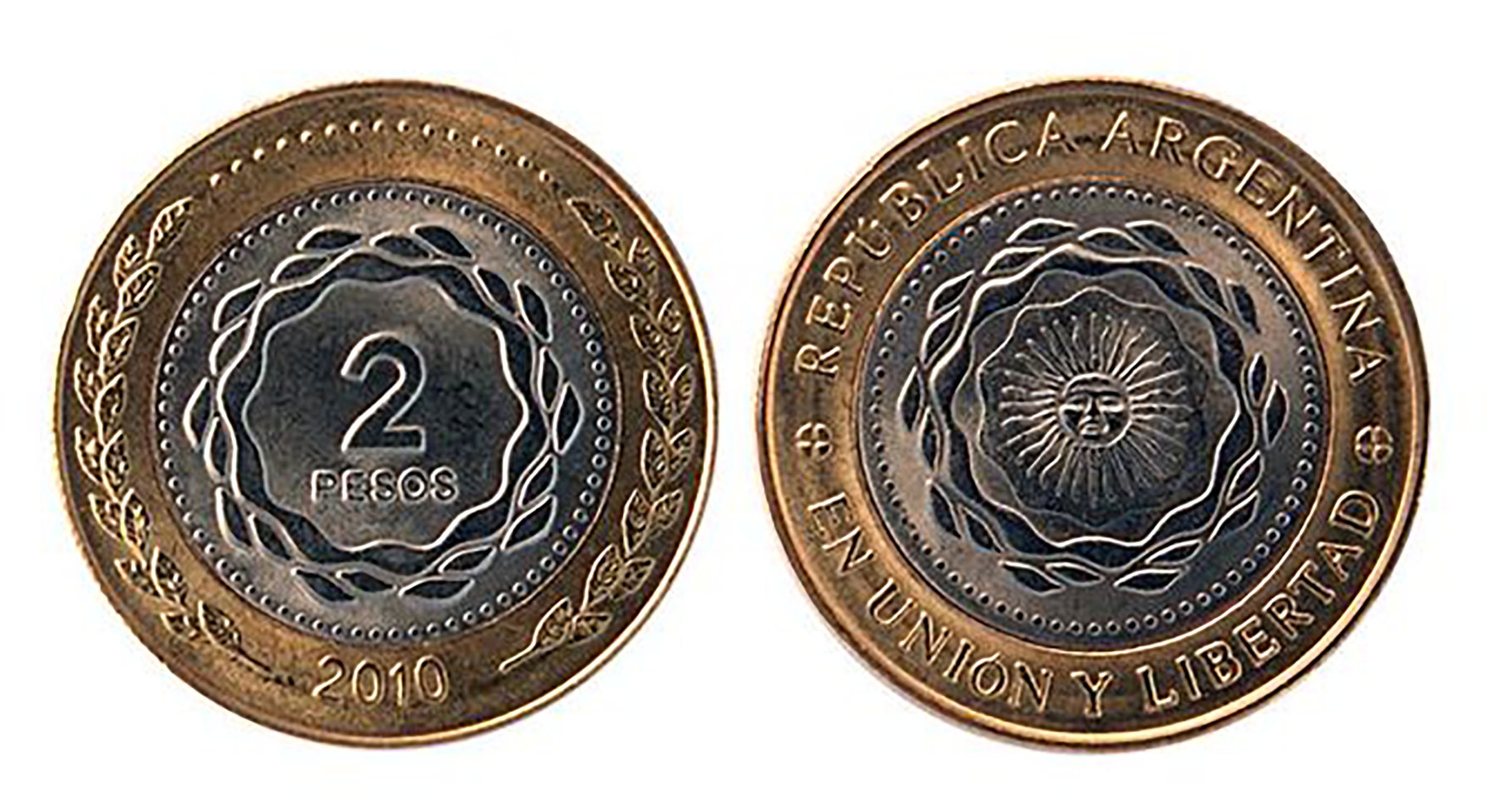 Moneda dos Euros - Argentina
