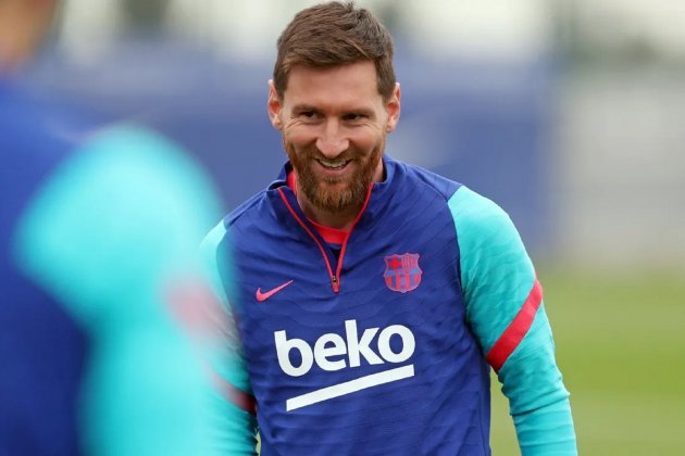 Leo Messi Entrenamiento FC Barcelona