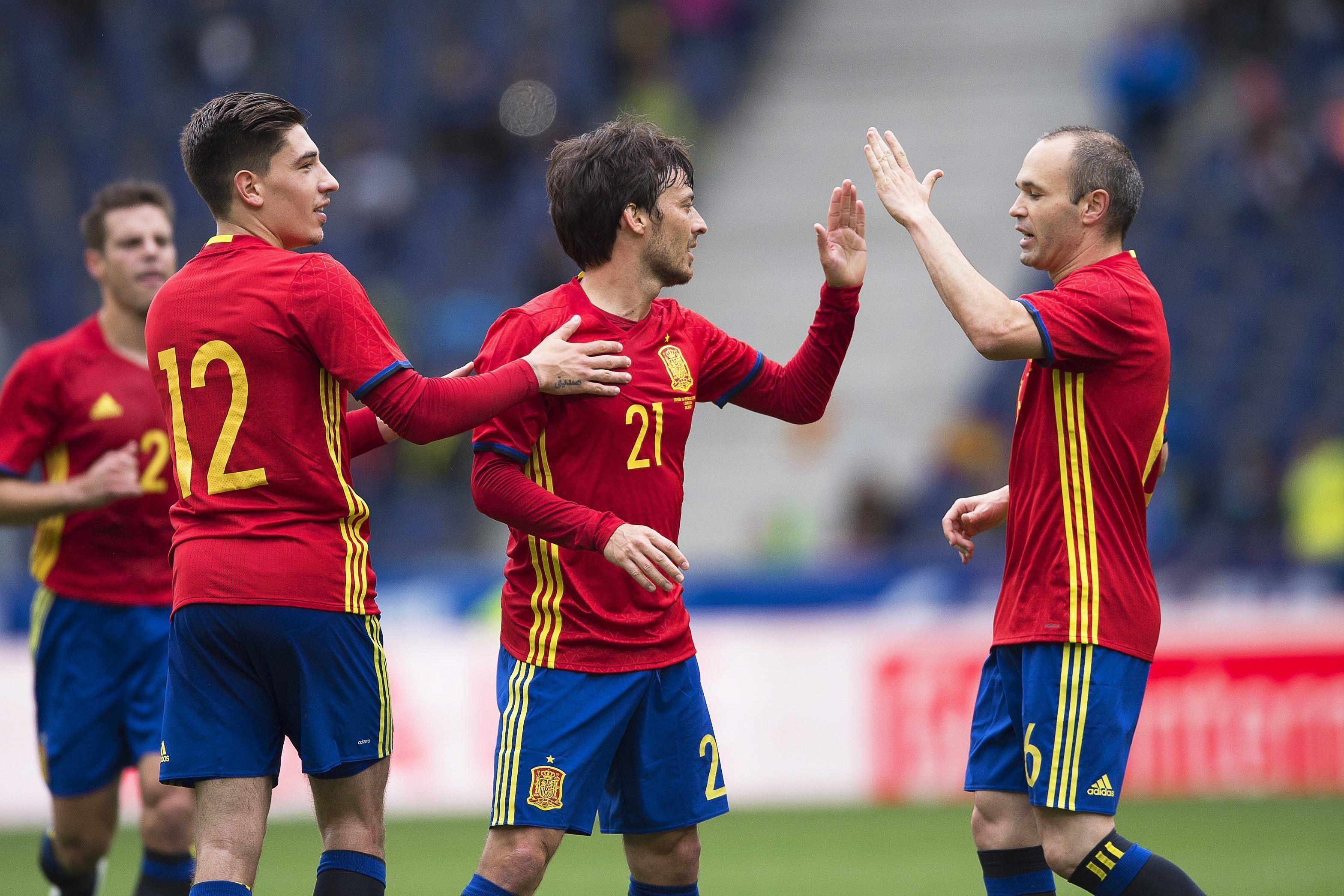 España no tiene piedad de Corea (6-1)