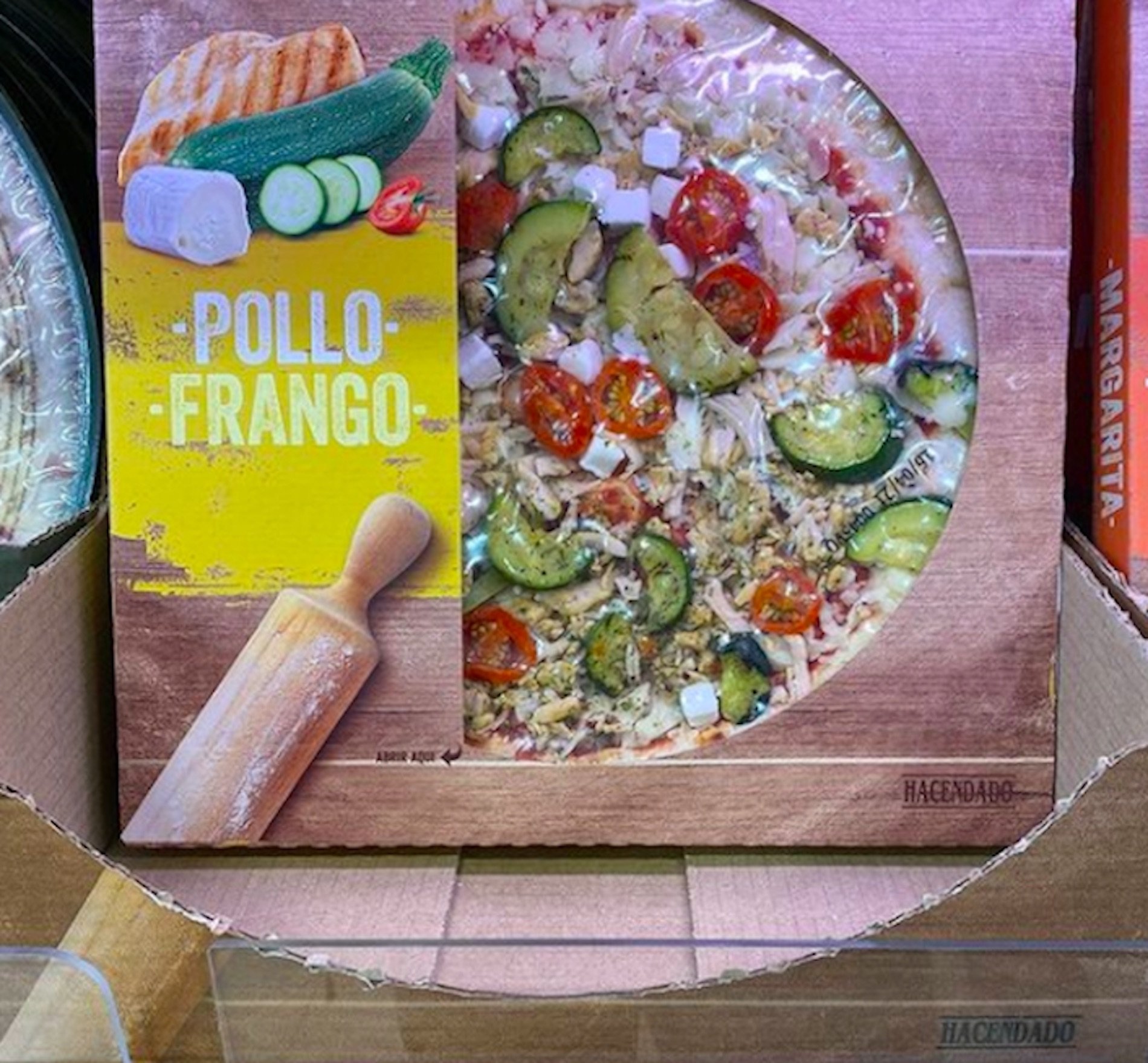 Pizza pollo frango / Instagram mercadona.novedades