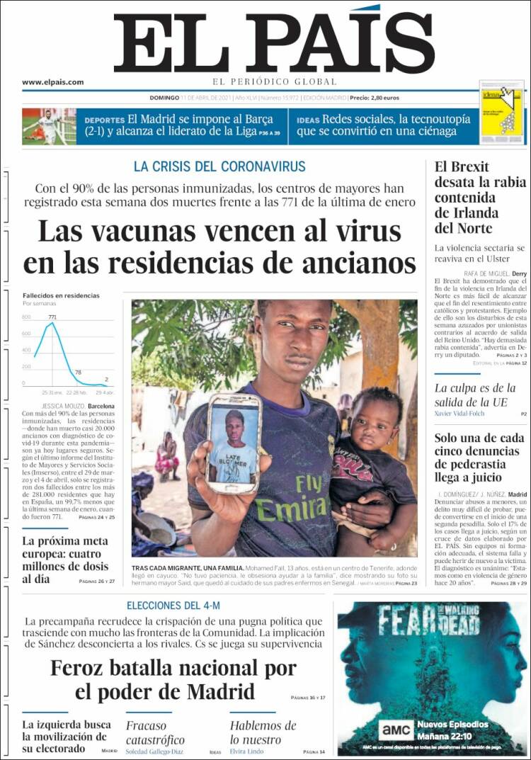 elpais portada 11 abril