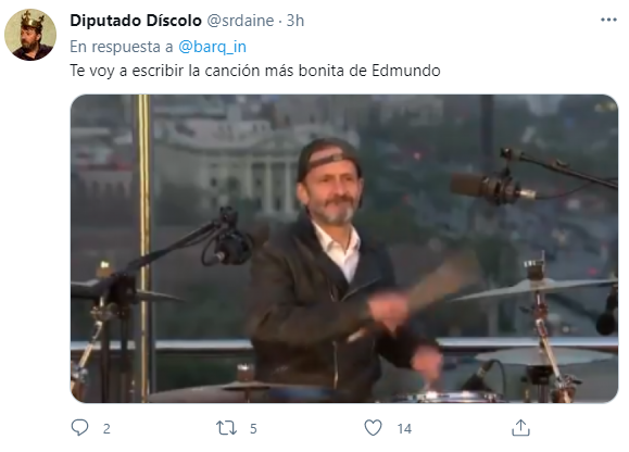Edmundo bal mofa twitter