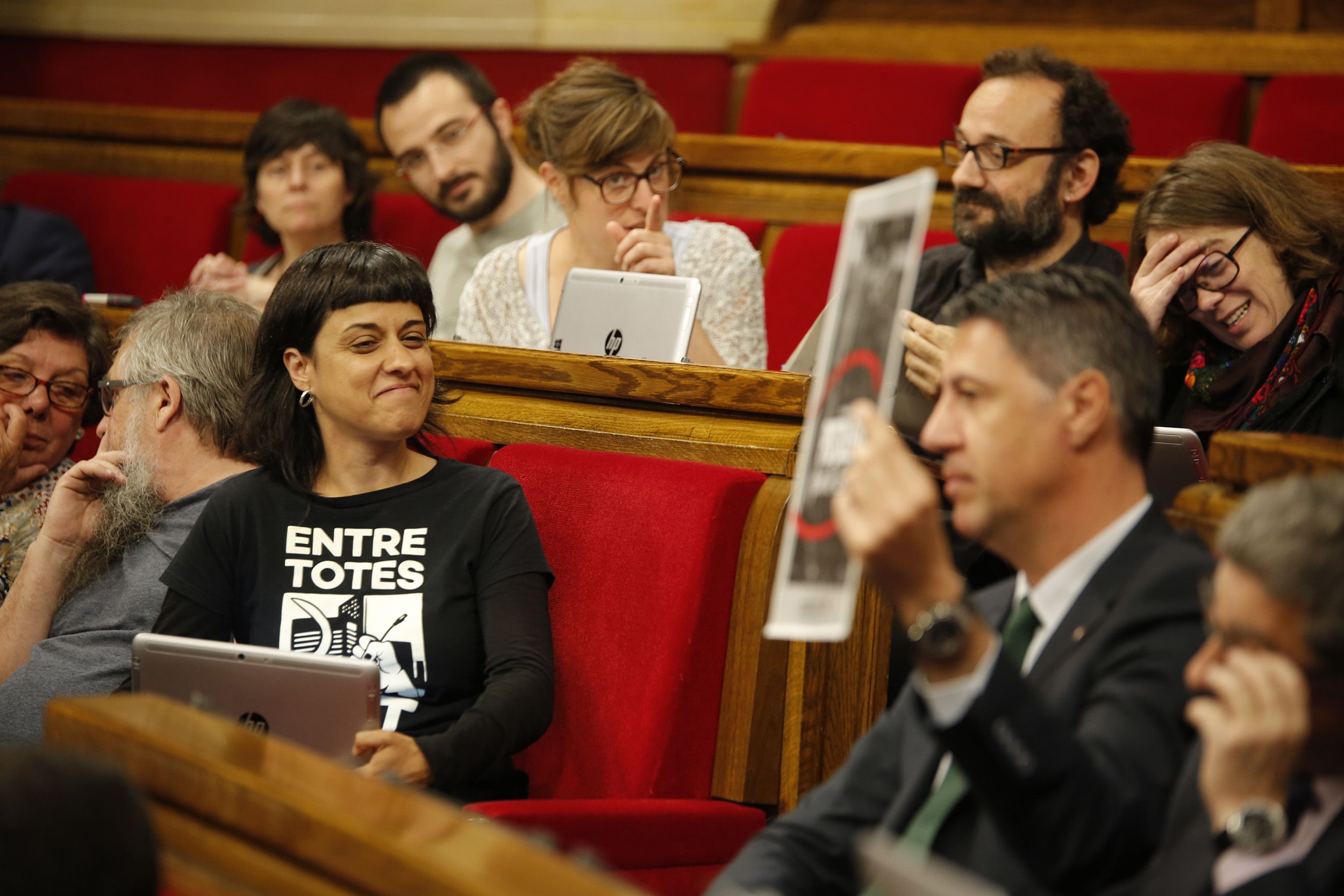 Albiol titlla la CUP de "feixistes" Albiol titlla la CUP de "feixistes"
