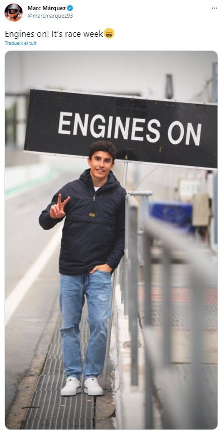 Marc Márquez engines donde|dónde TUIT