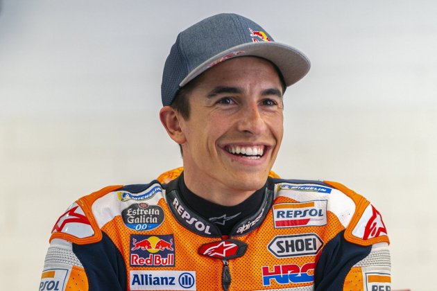 Marc Marquez riendo @marcmarquez93