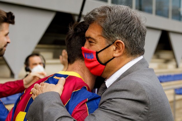 Messi Joan Laporta / FC Barcelona