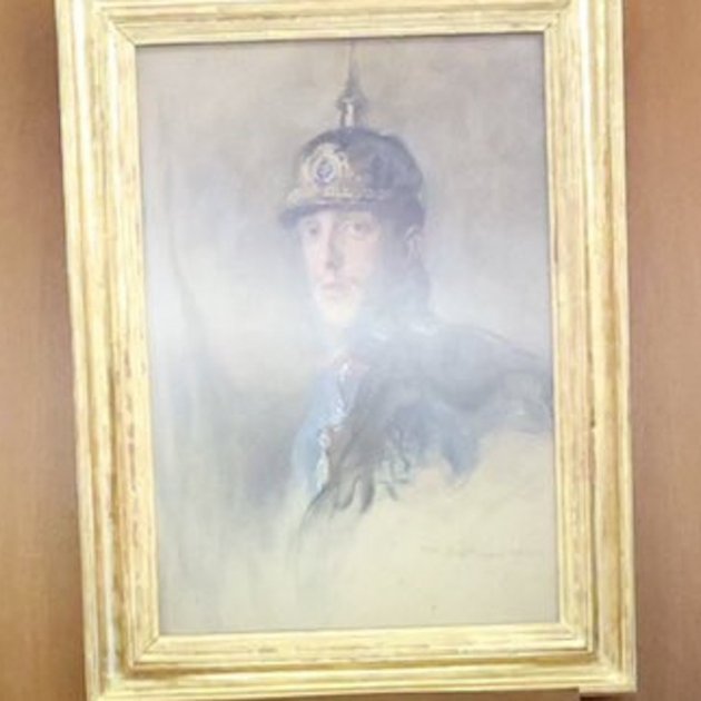 retrato a Alfonso XIII despacho Felipe VI @casareal