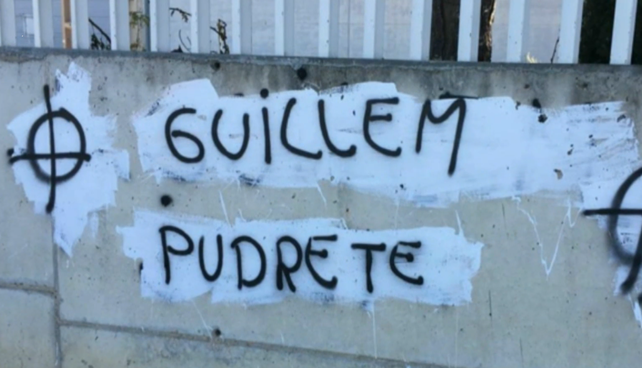 PINTADAS NEONAZIS GUILLEM AGULLÓ TV3