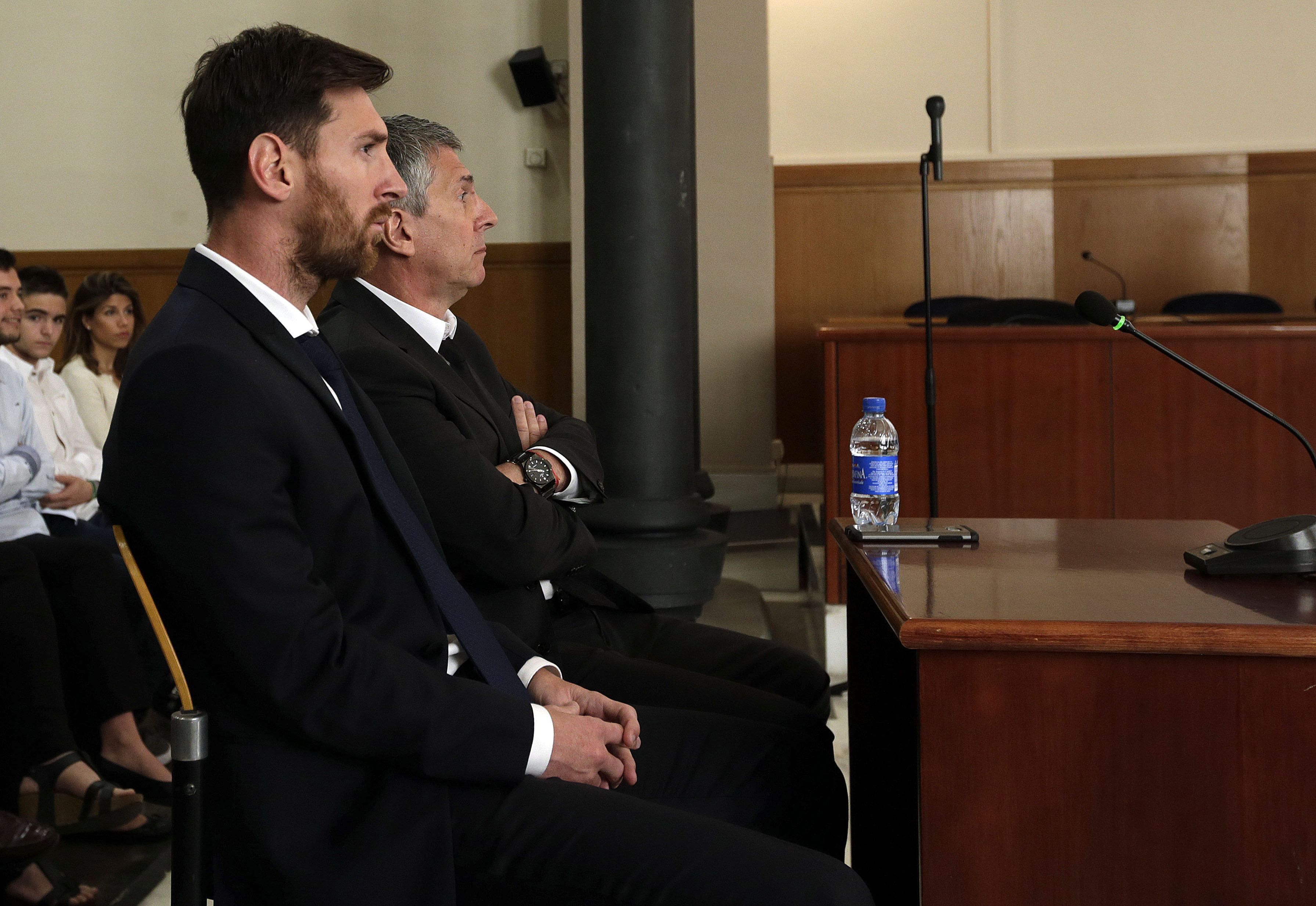 Messi declara en la Audiencia de Barcelona por fraude fiscal