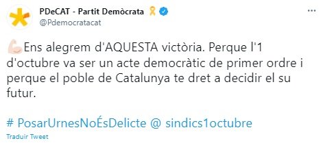 PDECAT SINDIC TUIT
