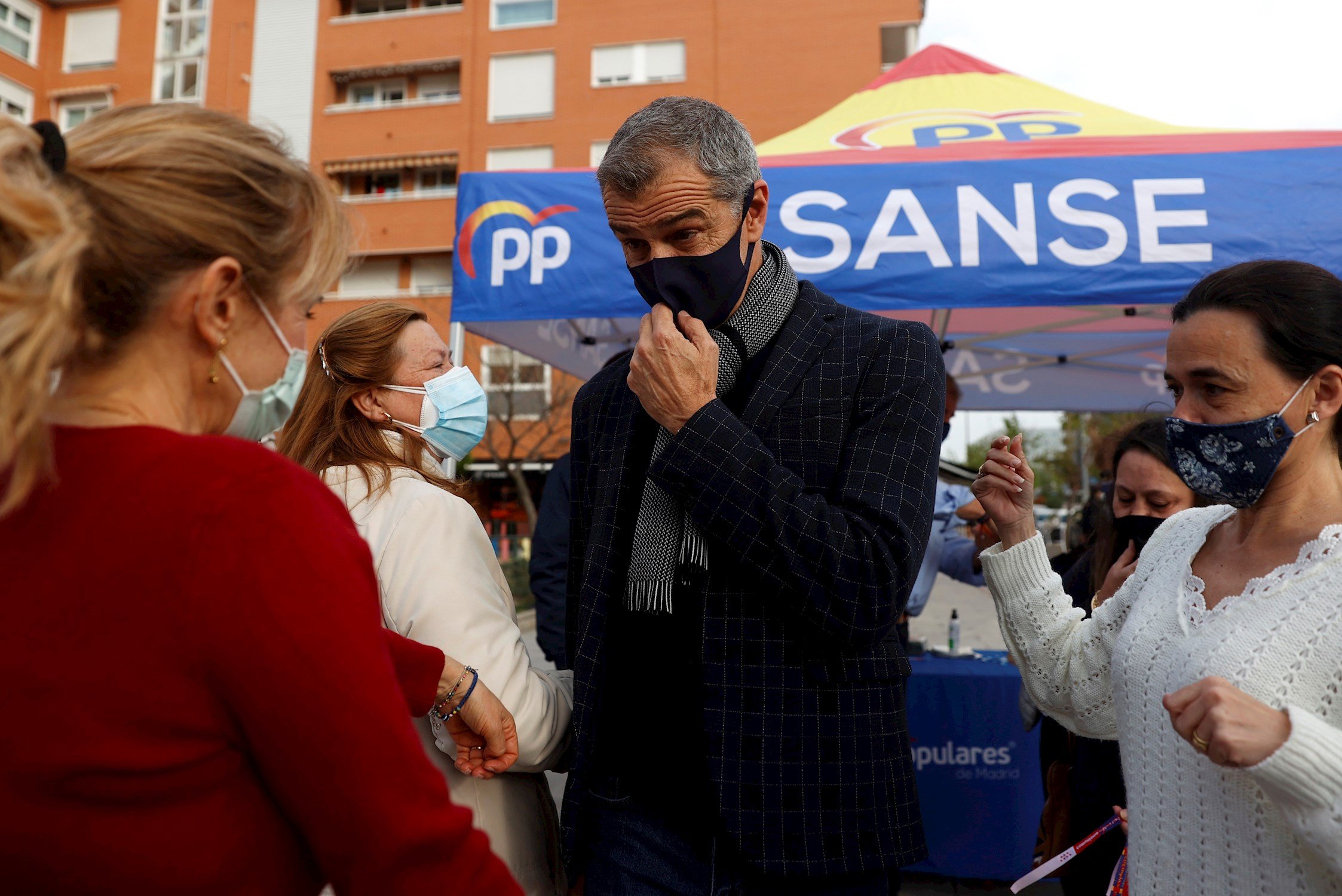 Toni cantó acto campaña elecciones madrid 4 mayo / EFE