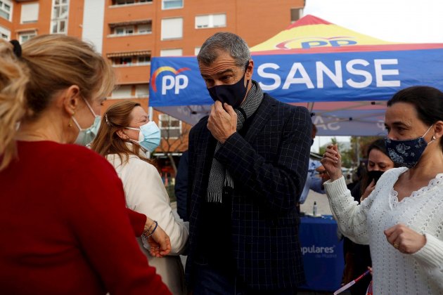 Toni cantó acto campaña elecciones madrid 4 mayo / EFE