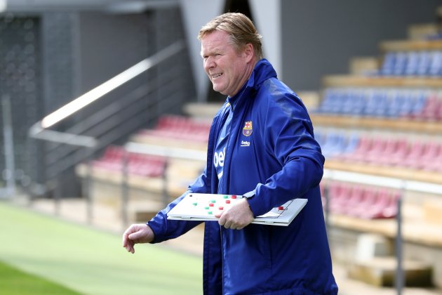 Ronald Koeman entrenament FC Barcelona @FCB