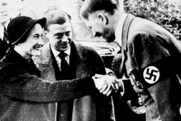 Duke and Duchess of Windsor meet Adolf Hitler 1937 no da