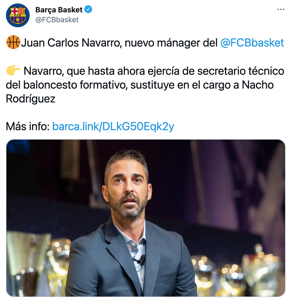 TUIT Juan Carlos Navarro ES Barca 