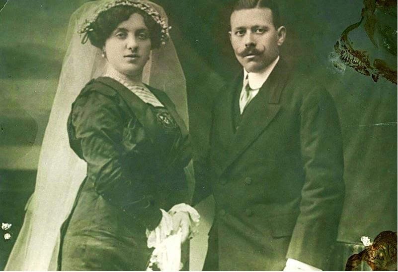 Julià Padró i Florentina Duran, al seu casament a l'Havana (1913). Font Arxiu d'ElNacional