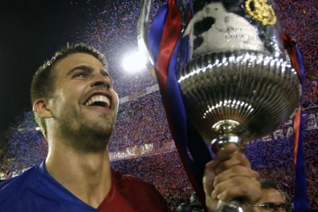 Piqué Copa Rey 2009 Barça Athletic FC Barcelona
