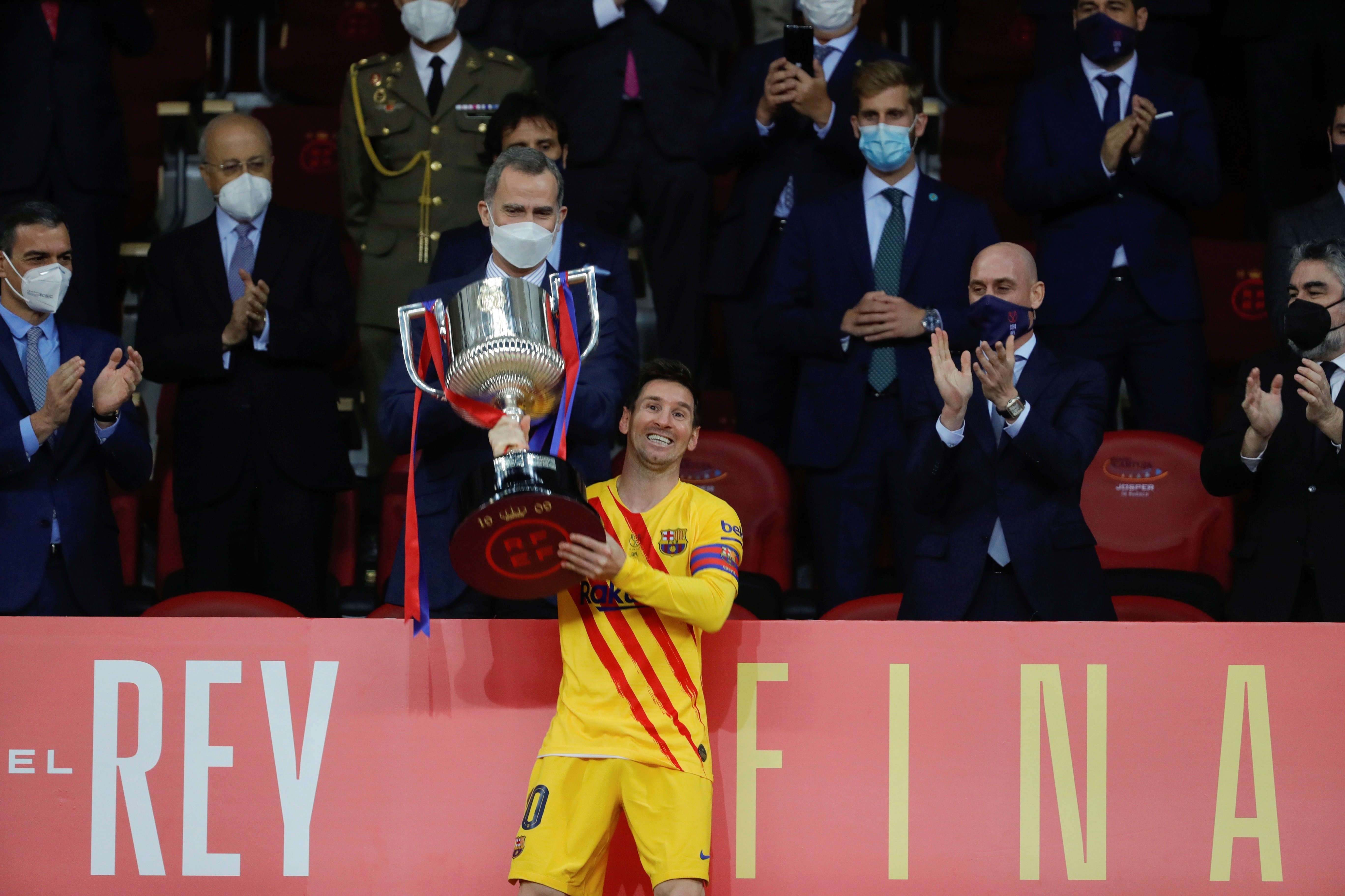 Portades esportives: de Barcelona a Madrid, Messi és el rei