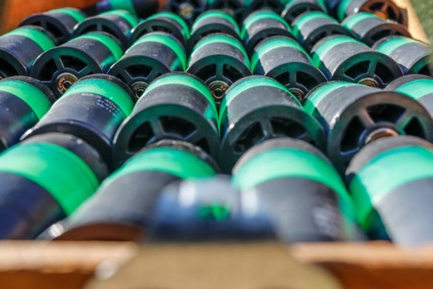 Poyectiles de foam almacen Mossos Escuadra - cedida Poyectiles de foam almacen Mossos Escuadra - cedida