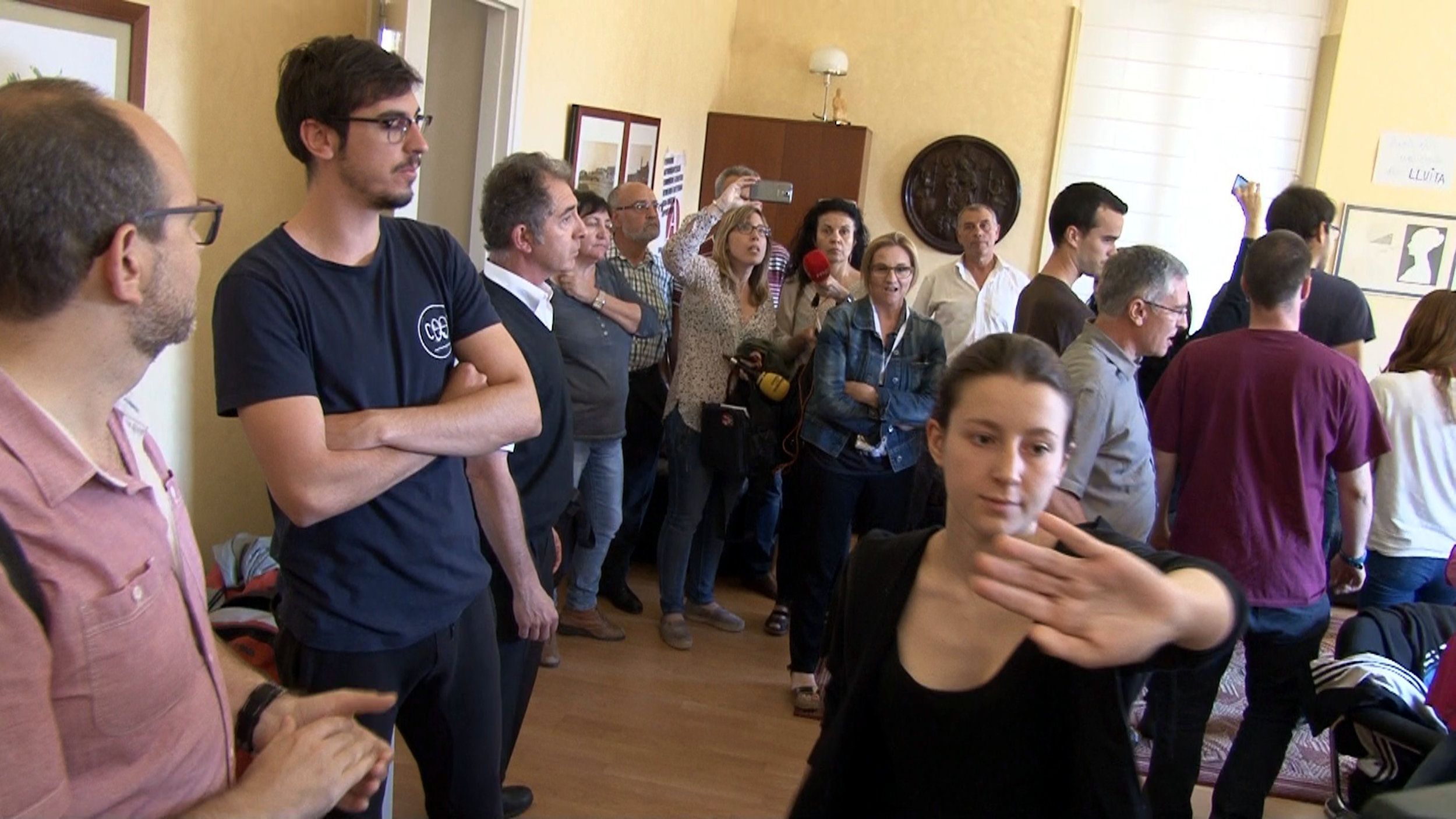 Pelea entre okupas y trabajadores en la Universitat de Lleida